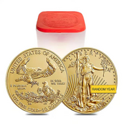 1 oz Gold American Eagle $50 Coin BU (Random Year)
