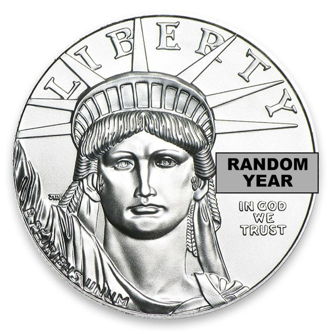 American 1 Oz Platinum Eagle BU (Random Year)