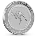 1 Oz Australian Platinum Kangaroo Random Date (BU)